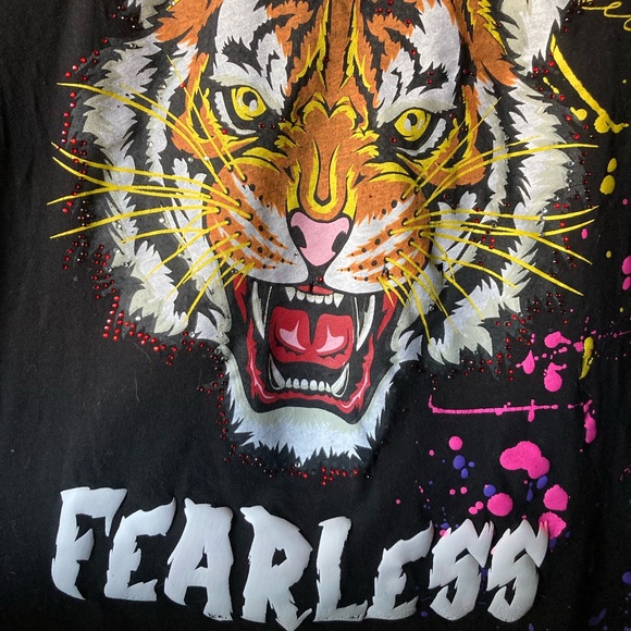 Boys Rhinestone tiger - Picture 2 of 3